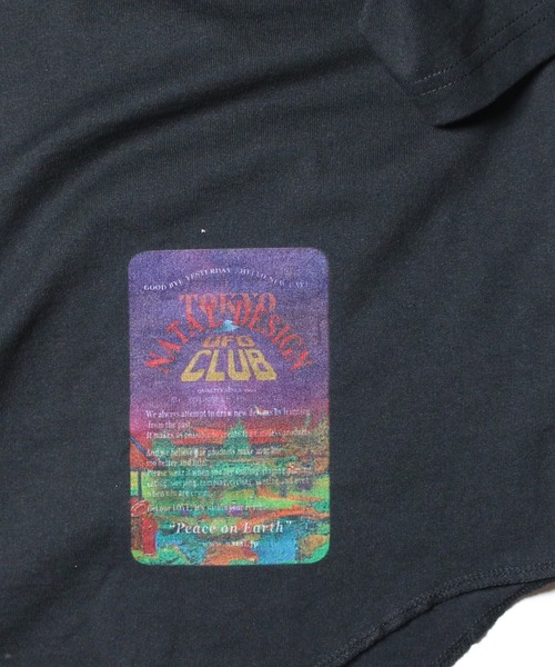 NATAL DESIGN(ネイタルデザイン)の「GRAVITY TRIP TEE(Tシャツ/カットソー・メンズ・ホワイト/ブラック・SMALL/MEDIUM/LARGE)」の6枚目の写真