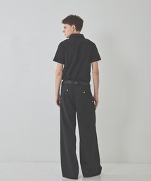 JIEDA（ジエダ）の「double pleated wide leg trousers/シーズンレス/ワイドスラックス/CONZ（スラックス）」