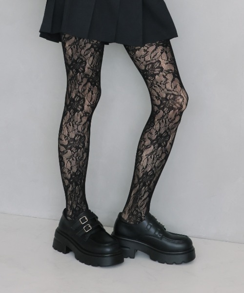VIVIAN（ヴィヴィアン）の「厚底ダブルストラップローファー（ローファー・レディース・ブラック系その他/ブラック・S/LL/L/M）」の22枚目の写真