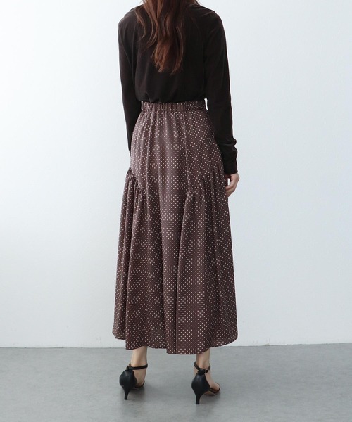 Jines(ジネス)の「シアーベロアロングTシャツ(Tシャツ/カットソー・レディース・ブラック/モカ/ホワイト・38)」の16枚目の写真