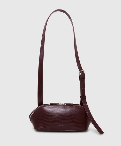 ADD CULUMN(アドカラム)の「【ADD CULUMN/アドカラム】2WAY ショルダーバッグ FIGRE BODYBAG S LIZARD(ショルダーバッグ・レディース・ダークブラウン/ブラック・FREE)」の2枚目の写真