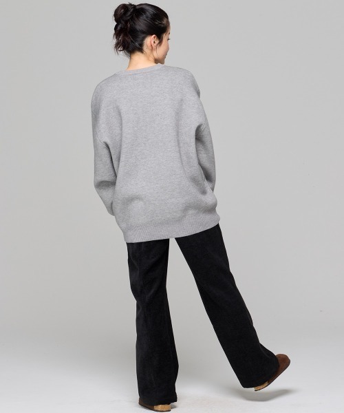 KRIFF MAYER Lady's Collection（クリフメイヤーレディースコレクション）の「ベロア風柔らかパンツ（その他パンツ・レディース・ボルドー/ブラック・LARGE/MEDIUM）」の15枚目の写真