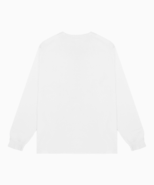 SAINTPAIN(セイントペイン)の「SP ダブルクロスヘビーウェイトロングスリーブホワイト(Tシャツ/カットソー・レディース・その他・MEDIUM/LARGE)」の2枚目の写真
