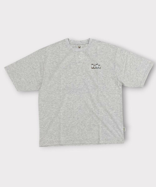 FREDY MAC(フレディーマック)の「【FREDYMAC/フレディマック】度詰め天竺アニマル刺繍TEE(Tシャツ/カットソー・メンズ・アイボリー/ブラック/ホワイト・L/M)」の10枚目の写真