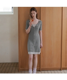TALLI SUMMER KNIT DRESS(OP-6290)