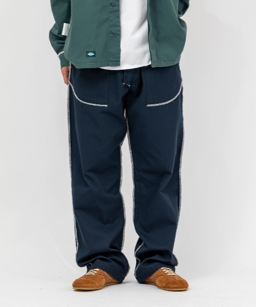 Dickies(ディッキーズ)の「UNION x DICKIES UNION INVERSE PANT ユニオントーキョー パンツ(その他パンツ・メンズ・ネイビー/ベージュ/グリーン・M/S/XL/L)」の1枚目の写真