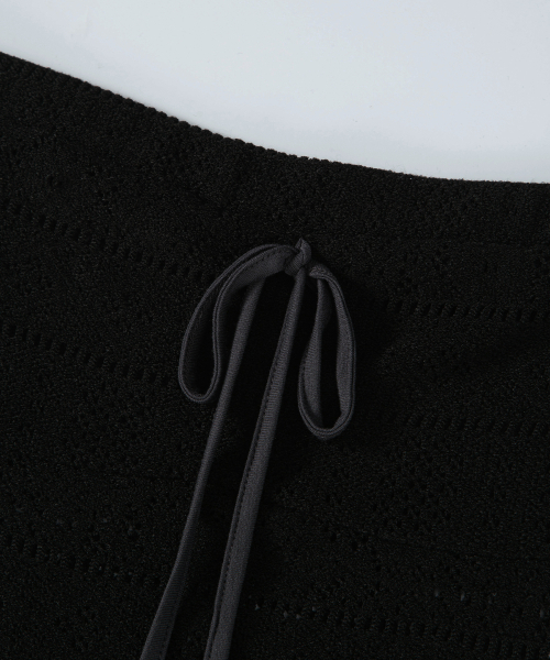 ASON（アズオン）の「WAVY LACE TOP / BLACK（その他トップス・レディース・その他・FREE）」の4枚目の写真