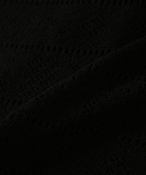 ASON（アズオン）の「WAVY LACE TOP / BLACK（その他トップス・レディース・その他・FREE）」の8枚目の写真