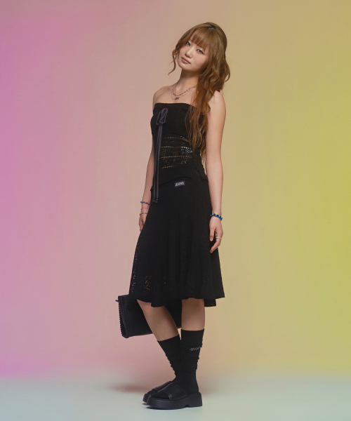 ASON（アズオン）の「WAVY LACE TOP / BLACK（その他トップス・レディース・その他・FREE）」の11枚目の写真