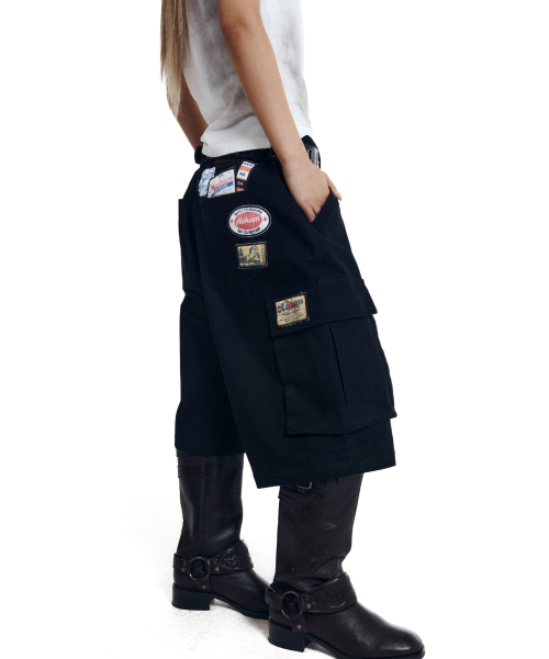 AAKAM(アーカム)の「Patch Cargo Bermuda Pants (Black)(その他パンツ・レディース・その他・1/2)」の15枚目の写真