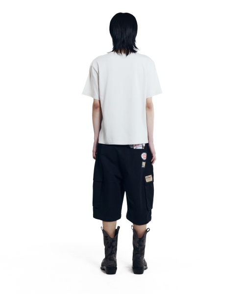 AAKAM(アーカム)の「Patch Cargo Bermuda Pants (Black)(その他パンツ・レディース・その他・1/2)」の10枚目の写真