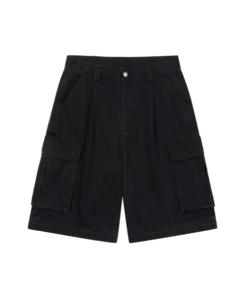 AAKAM(アーカム)の「Patch Cargo Bermuda Pants (Black)(その他パンツ・レディース・その他・1/2)」の12枚目の写真