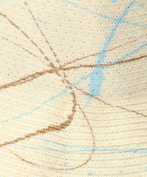 INFIELDER DESIGN(インフィールダーデザイン)の「INFIELDER DESIGN / インフィールダーデザイン PAPER HAT(ハット・メンズ・ホワイト/キャメル・FREE)」の5枚目の写真