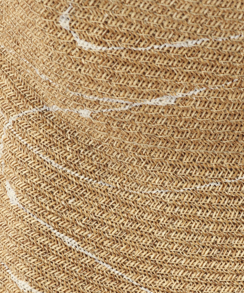 INFIELDER DESIGN(インフィールダーデザイン)の「INFIELDER DESIGN / インフィールダーデザイン PAPER HAT(ハット・メンズ・ホワイト/キャメル・FREE)」の6枚目の写真