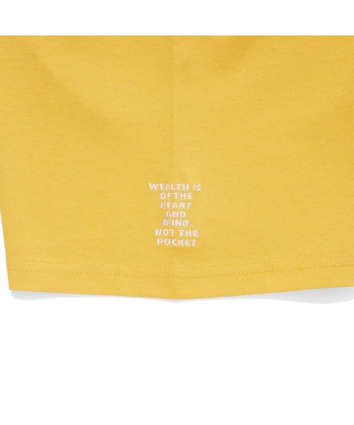 BILLIONAIRE BOYS CLUB（ビリオネア・ボーイズ・クラブ）の「COTTON T-SHIRT_HEART AND MIND（Tシャツ/カットソー・メンズ・イエロー/ブラック/ホワイト・LARGE/X-LARGE）」の15枚目の写真
