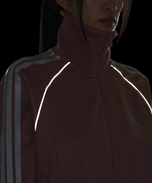 adidas（アディダス）の「STADIUM CHROME トラックトップ トラックジャケット / ジャージ / アディダス adidas（ジャージ・レディース・レッド・XX-LARGE/LARGE/MEDIUM/X-SMALL/SMALL/X-LARGE）」の6枚目の写真
