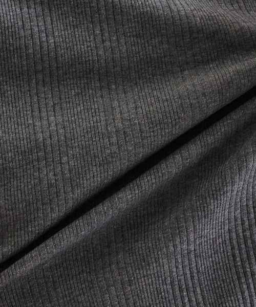 epnok（エプノック）の「テクスチャードレイヤードヘンリーネックTee（Tシャツ/カットソー・メンズ・ネイビー/グレー/ブラック・SMALL/LARGE/MEDIUM）」の19枚目の写真