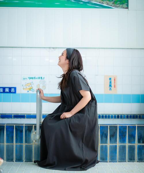 URBAN RESEARCH(アーバンリサーチ)の「SENTO-GRASHI 「ゆ」 dress(ワンピース・レディース・スミクロ・FREE)」の5枚目の写真