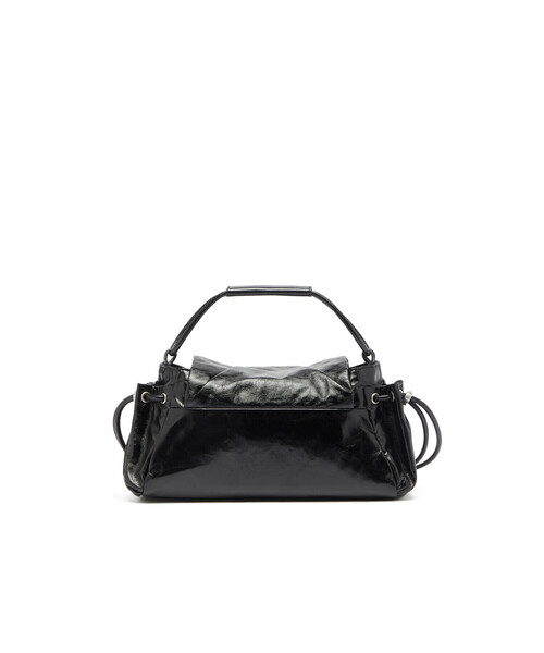 DIESEL（ディーゼル）の「ウィメンズ トップハンドルバッグ SCRUNCH-D TOP HANDLE（ハンドバッグ・レディース・ブラック・UNI）」の7枚目の写真
