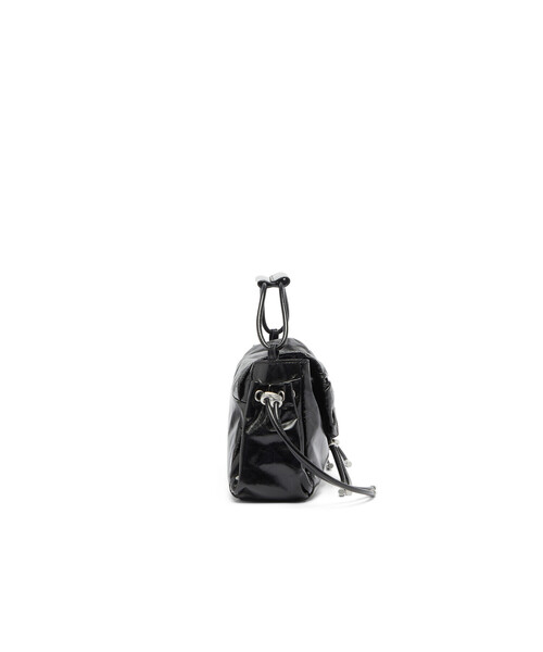 DIESEL（ディーゼル）の「ウィメンズ トップハンドルバッグ SCRUNCH-D TOP HANDLE（ハンドバッグ・レディース・ブラック・UNI）」の6枚目の写真