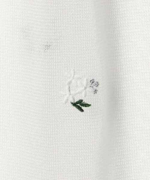 UNITED ARROWS(ユナイテッドアローズ)の「シアー フラワー スカート(スカート・レディース・ブラック/ホワイト・FREE)」の21枚目の写真