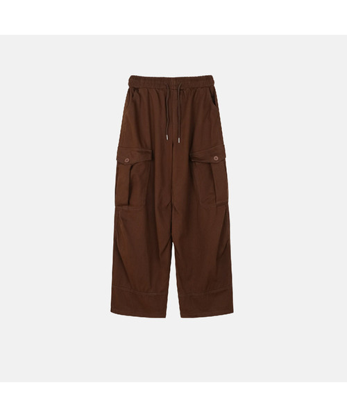 And Again(アンドアゲイン)の「Big Pocket Cargo Pants(その他パンツ・レディース・ベージュ/ブラウン/ワインレッド/ブラック・FREE)」の4枚目の写真