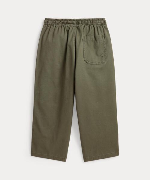 POLO RALPH LAUREN CHILDRENSWEAR(ポロ ラルフ ローレン チルドレンズウェア)の「ビッグ フィット コットン ツイル パンツ(その他パンツ・キッズ・グリーン・3/4/6/7)」の6枚目の写真