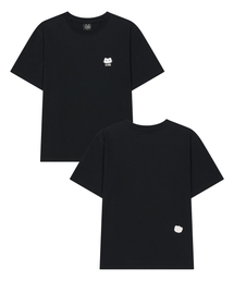 シャニョン 足跡Tシャツ BLACK