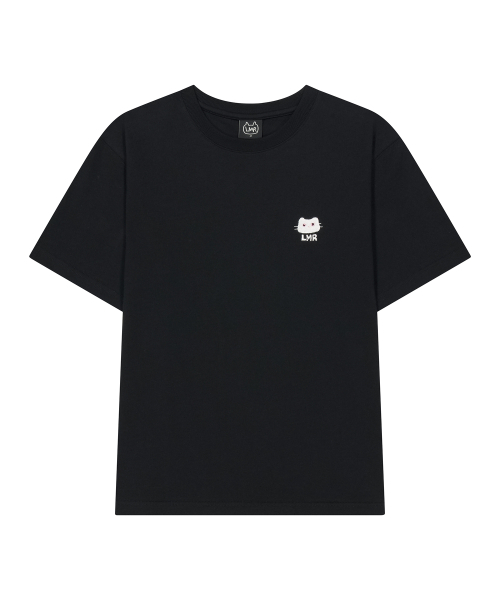 LMR(エルエムアール)の「シャニョン 足跡Tシャツ BLACK(Tシャツ/カットソー・レディース・ブラック・LARGE/SMALL/MEDIUM)」の6枚目の写真