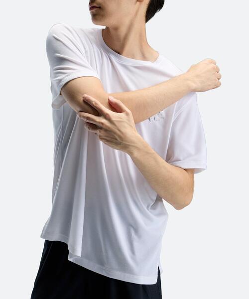 UNDER ARMOUR(アンダーアーマー)の「UAベロシティ フラッシュ キューブ ショートスリーブ Tシャツ(ランニング/メンズ)(Tシャツ/カットソー・メンズ・ホワイト・XL/L/M/S)」の5枚目の写真