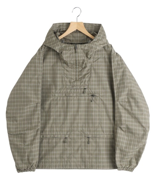 DAIWA PIER39（ダイワピア39）の「DAIWA PIER39 / ダイワ ピアサーティナイン：TECH ANORAK JACKET SUMMER PLAID：BJ-70026[PIE]（ナイロンジャケット・メンズ・グリーン系その他・S/M/L）」の11枚目の写真