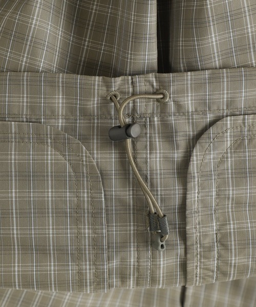 DAIWA PIER39（ダイワピア39）の「DAIWA PIER39 / ダイワ ピアサーティナイン：TECH ANORAK JACKET SUMMER PLAID：BJ-70026[PIE]（ナイロンジャケット・メンズ・グリーン系その他・S/M/L）」の3枚目の写真