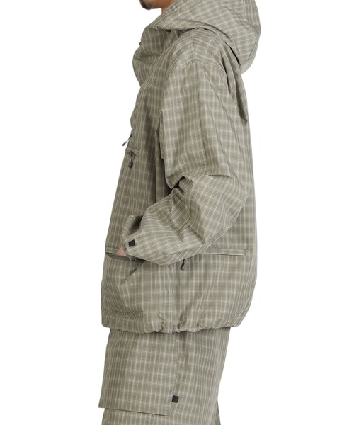 DAIWA PIER39（ダイワピア39）の「DAIWA PIER39 / ダイワ ピアサーティナイン：TECH ANORAK JACKET SUMMER PLAID：BJ-70026[PIE]（ナイロンジャケット・メンズ・グリーン系その他・S/M/L）」の8枚目の写真