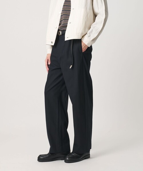 BEAUTY&YOUTH UNITED ARROWS(ビューティーアンドユースユナイテッドアローズ)の「ハイツイスト コットン カーブ パンツ NO.8(その他パンツ・メンズ・オフホワイト/ブラック・S/XL/M/L)」の7枚目の写真