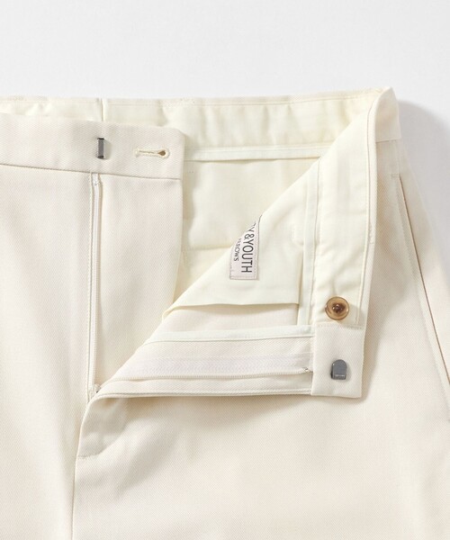 BEAUTY&YOUTH UNITED ARROWS(ビューティーアンドユースユナイテッドアローズ)の「ハイツイスト コットン カーブ パンツ NO.8(その他パンツ・メンズ・オフホワイト/ブラック・S/XL/M/L)」の21枚目の写真