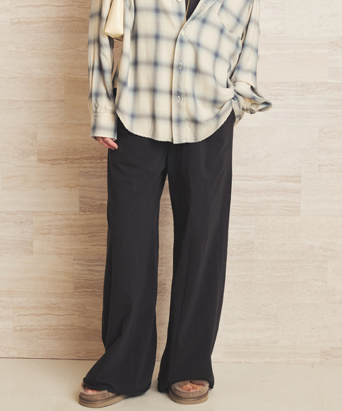 plage(プラージュ)の「twist jersey パンツ(その他パンツ・レディース・チャコールグレー/ベージュ・36/38)」の8枚目の写真