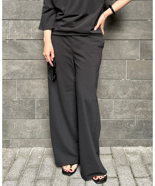 plage(プラージュ)の「twist jersey パンツ(その他パンツ・レディース・チャコールグレー/ベージュ・36/38)」の11枚目の写真