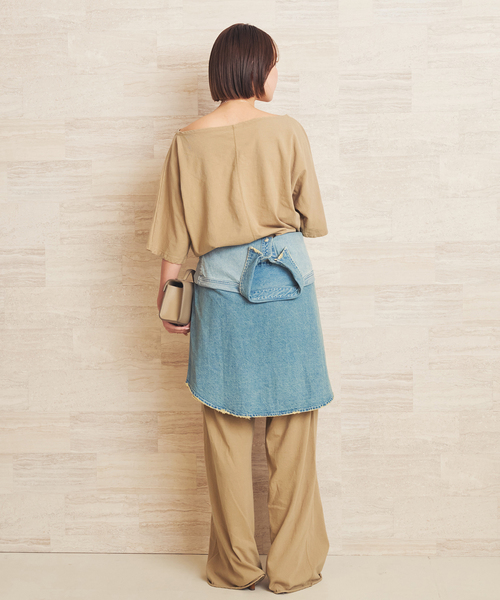 plage(プラージュ)の「twist jersey パンツ(その他パンツ・レディース・チャコールグレー/ベージュ・36/38)」の17枚目の写真