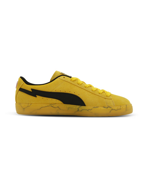 PUMA(プーマ)の「PUMA プーマ ユニセックス PUMA x POKEMON ピカチュウ スウェード スニーカー(スニーカー・メンズ・イエロー系その他・22.5cm/23.5cm/24.5cm/25.5cm/26.5cm/27.5cm/28.5cm/23.0cm/24.0cm/25.0cm/26.0cm/27.0cm/28.0cm/29.0cm)」の5枚目の写真