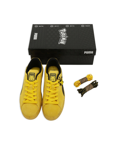 PUMA(プーマ)の「PUMA プーマ ユニセックス PUMA x POKEMON ピカチュウ スウェード スニーカー(スニーカー・メンズ・イエロー系その他・22.5cm/23.5cm/24.5cm/25.5cm/26.5cm/27.5cm/28.5cm/23.0cm/24.0cm/25.0cm/26.0cm/27.0cm/28.0cm/29.0cm)」の10枚目の写真