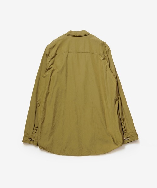 ATTACHMENT(アタッチメント)の「140/2 GIZA BROAD VARRUSE L/S SHIRT(Tシャツ/カットソー・メンズ・ホワイト/ブラック・1/2/3)」の4枚目の写真