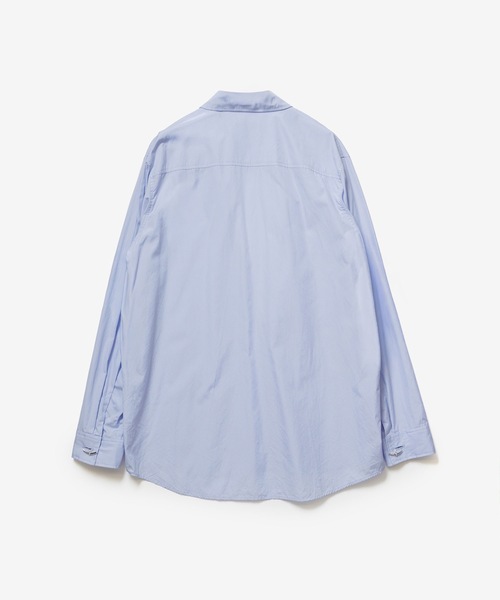 ATTACHMENT(アタッチメント)の「140/2 GIZA BROAD VARRUSE L/S SHIRT(Tシャツ/カットソー・メンズ・ホワイト/ブラック・1/2/3)」の6枚目の写真