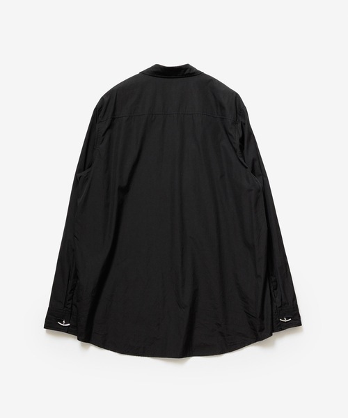 ATTACHMENT(アタッチメント)の「140/2 GIZA BROAD VARRUSE L/S SHIRT(Tシャツ/カットソー・メンズ・ホワイト/ブラック・1/2/3)」の11枚目の写真