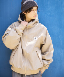 FREAK'S STORE（フリークスストア）の「Columbia/コロンビア 限定展開 Columbia×FREAK'S STORE 別注 インペリアルパーク ワンポイントロゴ リバーシブル  フーディー ジャケット（ブルゾン）」