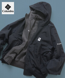 FREAK'S STORE（フリークスストア）の「Columbia/コロンビア 限定展開 Columbia×FREAK'S STORE 別注 インペリアルパーク ワンポイントロゴ リバーシブル  フーディー ジャケット（ブルゾン）」