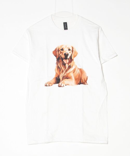 INNOCENT（イノセント）の「【T24】DOG PRINT TEE SS-2000HTD（Tシャツ/カットソー・レディース・その他6/その他4/その他5/その他2/その他3/その他1・LARGE/SMALL/MEDIUM/X-LARGE）」の12枚目の写真