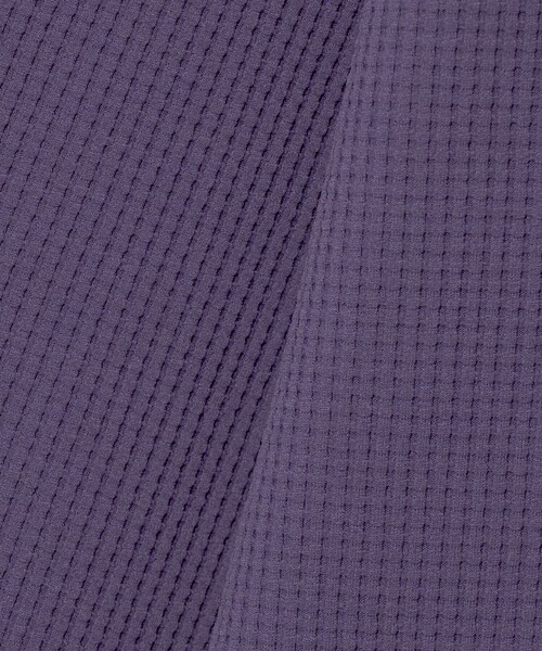 A DAY IN THE LIFE UNITED ARROWS(アデイインザライフユナイテッドアローズ)の「クリアワッフル ワイド ヘンリーネックカットソー<A DAY IN THE LIFE>(Tシャツ/カットソー・メンズ・オリーブ/パープル/ブラック・L/M)」の16枚目の写真