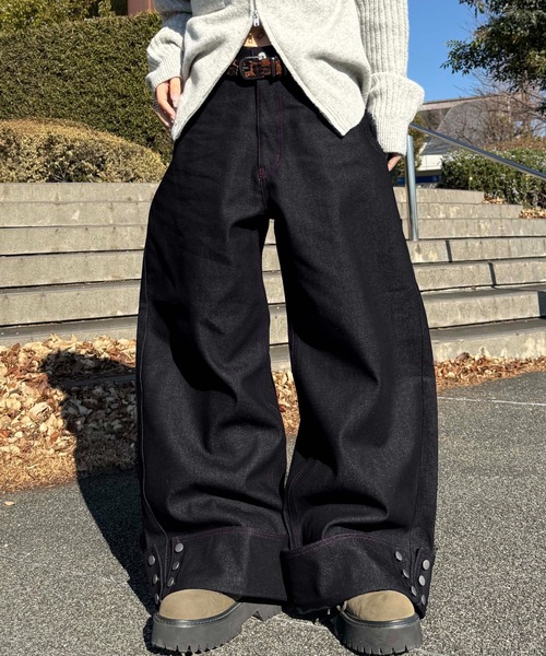 Juliaさま専用ページ USA 1940s vintage 赤いランチパンツ ブランド古着】パンツ（レッド/赤色系・刺繍）古着通販 - ZOZOUSED