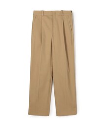 コットンピーチ テーパードパンツ