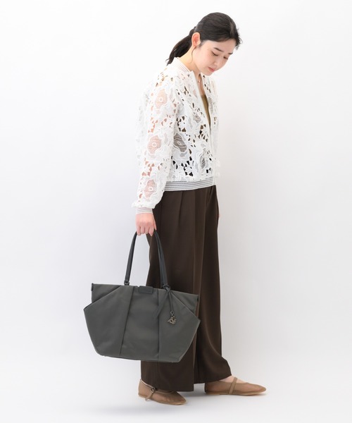 W&.Day/Night(ダブルアンド デイナイト)の「W&.Day/Night スック トートバッグ A4 11.0インチタブレット 15186(トートバッグ・レディース・ブラック・FREE)」の6枚目の写真